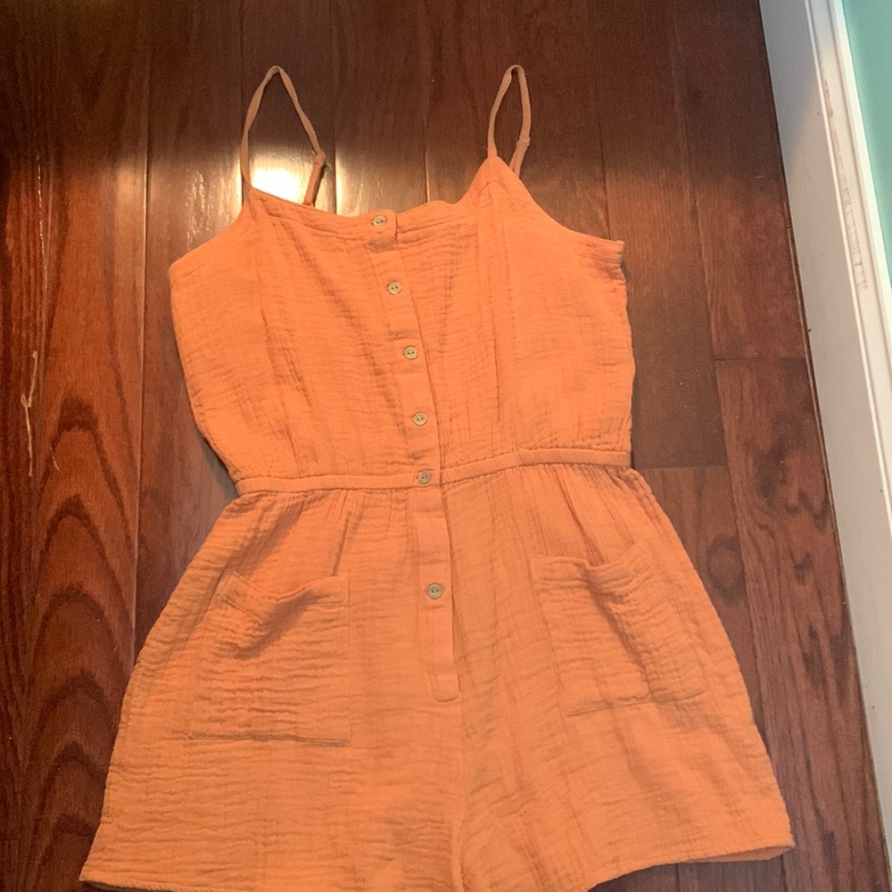 Orange romper
